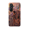 Phone Case SUN — Retro Sunset Miami Vibes with Palm Trees & Classic Car
